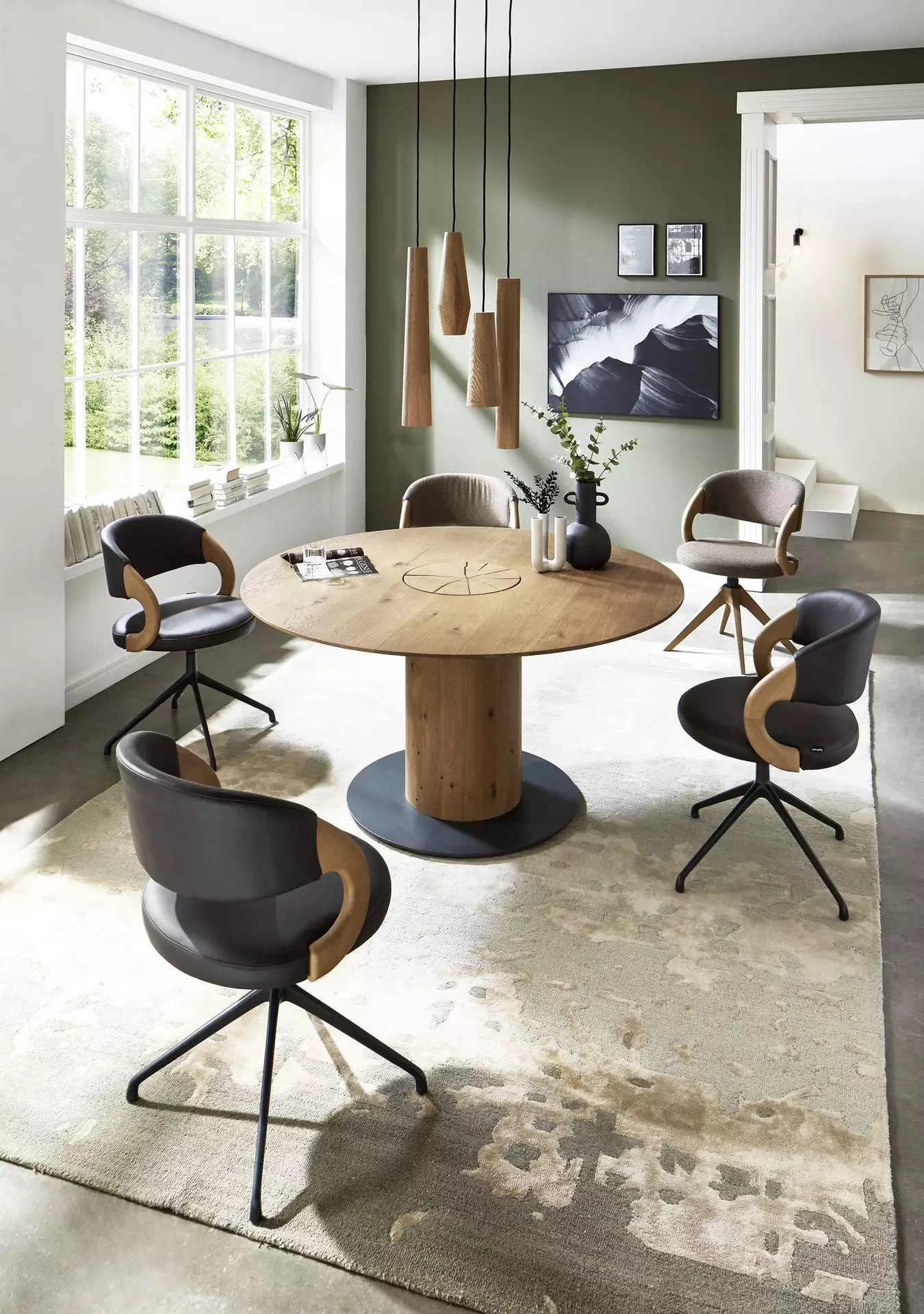 Esstisch NATURZEIT Hartmann - Massivholzmöbel Holz 150 x 76 x 150 cm