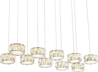 16. Bild von Hängeleuchte LED silber