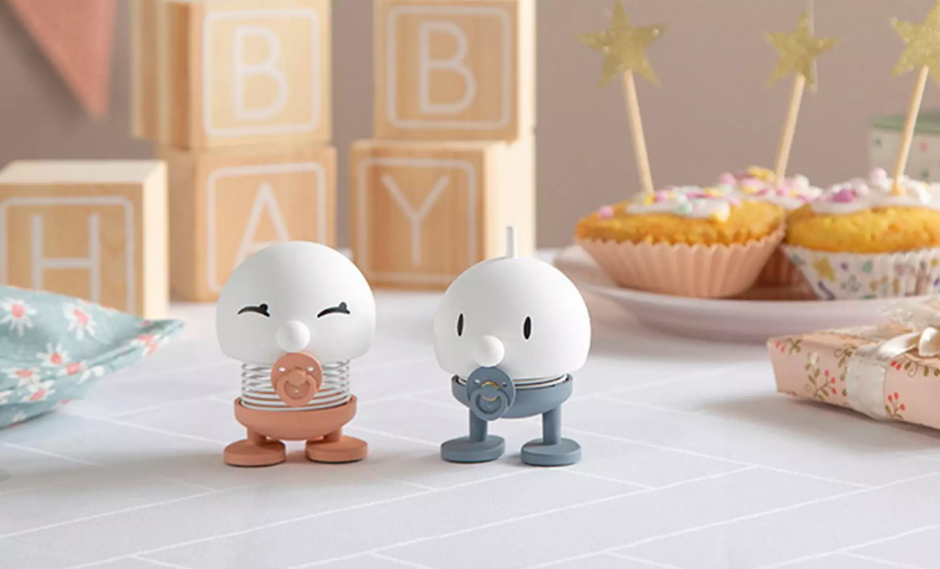 Hoptimisten als Babys