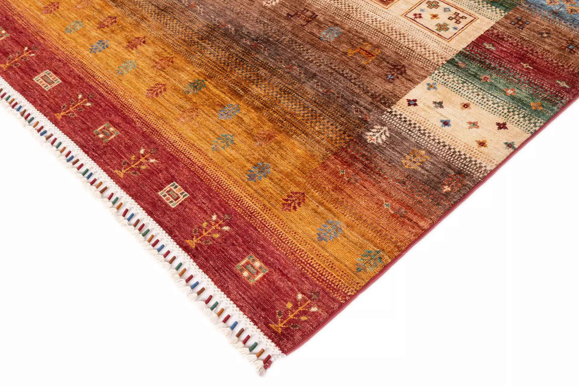 Handknüpfteppich Afghan-Lori-Collection Mirzai Textil 80 x 130 cm