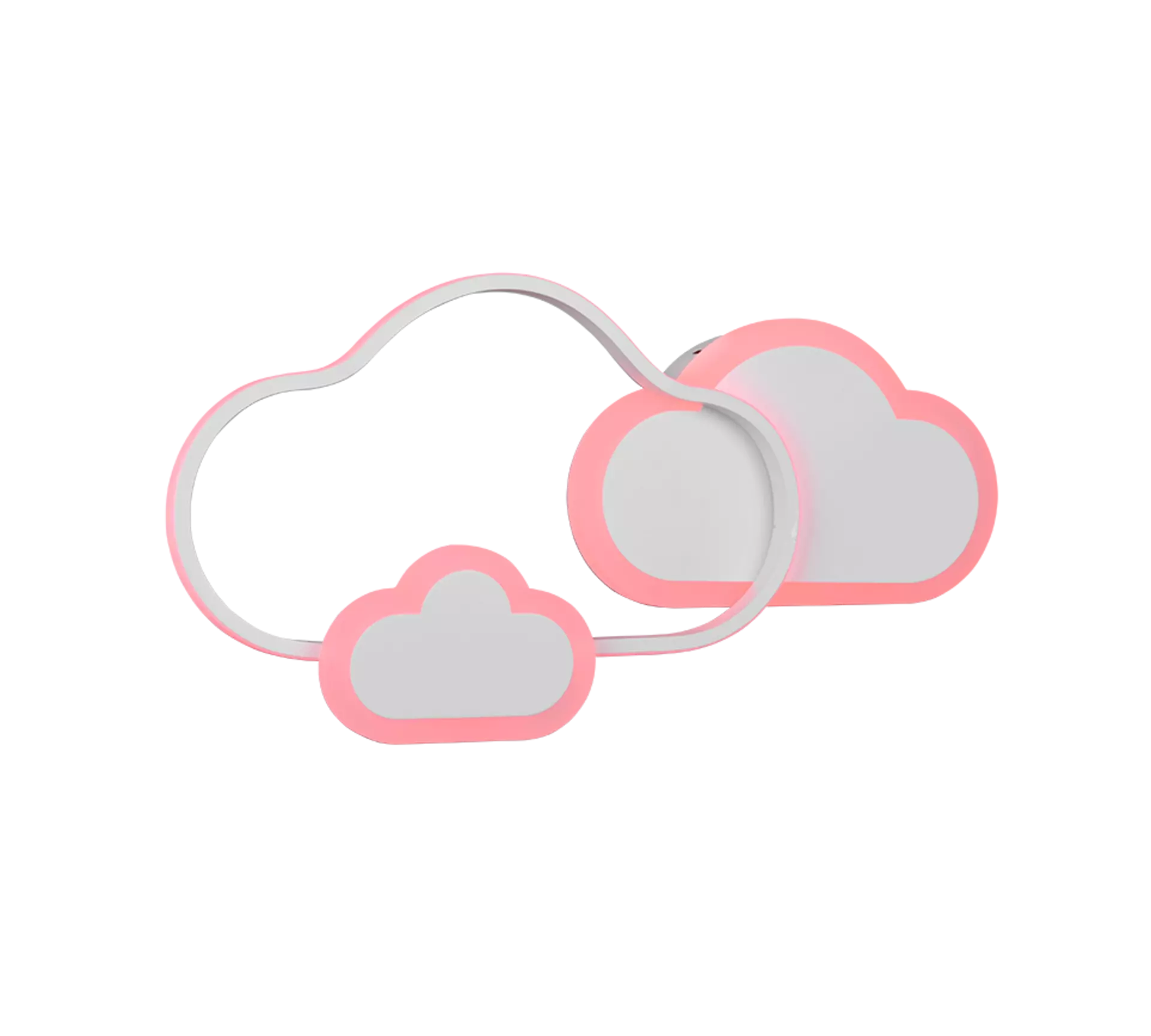 Deckenleuchte Cloudy Reality Leuchten Metall 52 x 9 x 25 cm