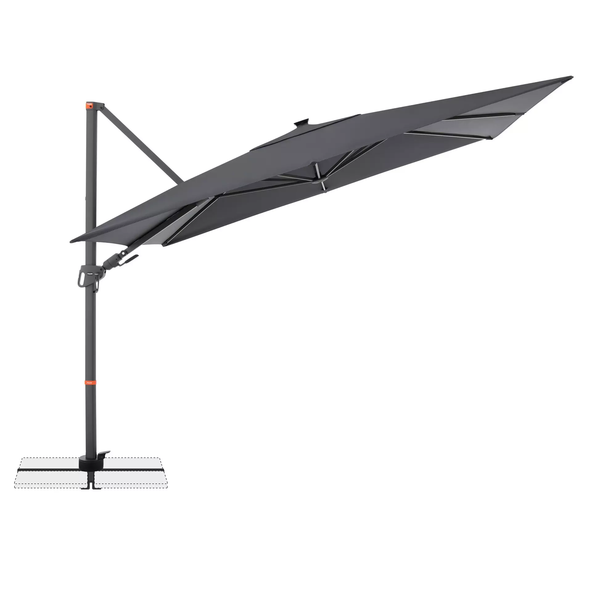 Sonnenschirm MYZONE Doppler Textil 220 x 267 x 300 cm