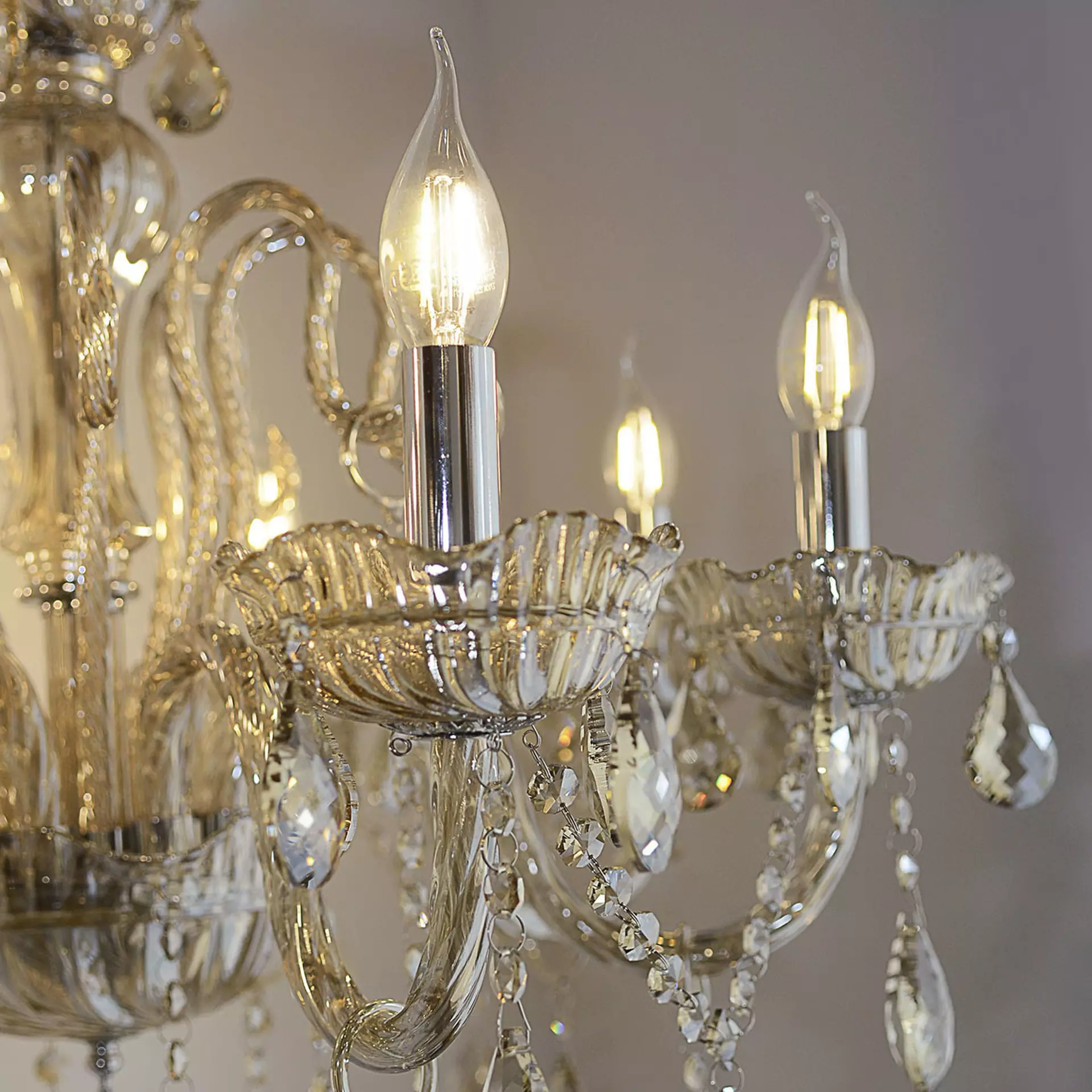 Kronleuchter GRACIA Paul Neuhaus Metall 71 x 180 x 71 cm