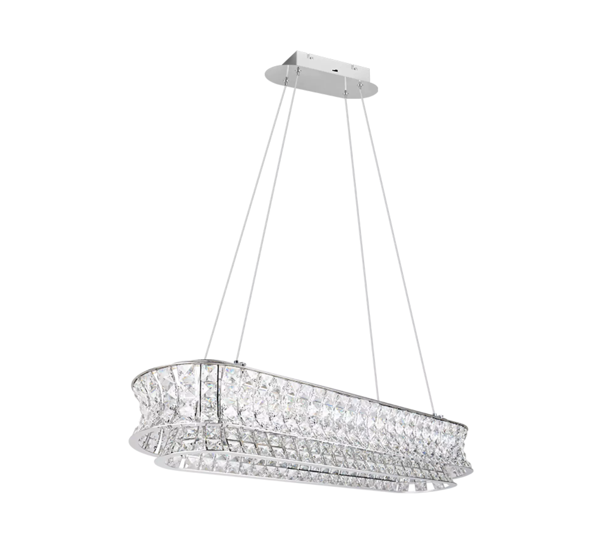 Pendelleuchte Zevion - SELECT Trio Leuchten Metall 30 x 150 x 100 cm