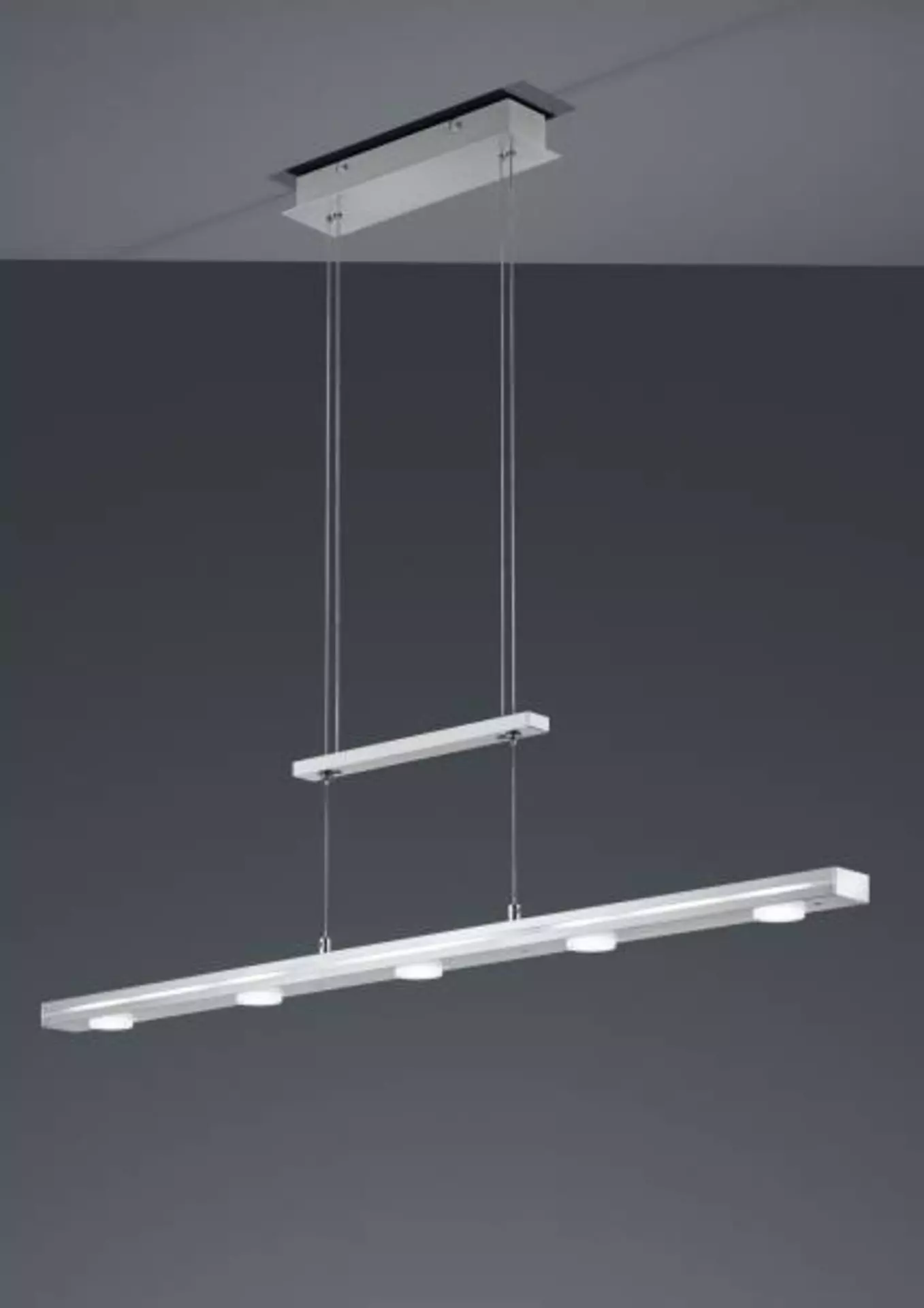 Hängeleuchte Lacal Trio Leuchten Metall 8 x 160 x 100 cm