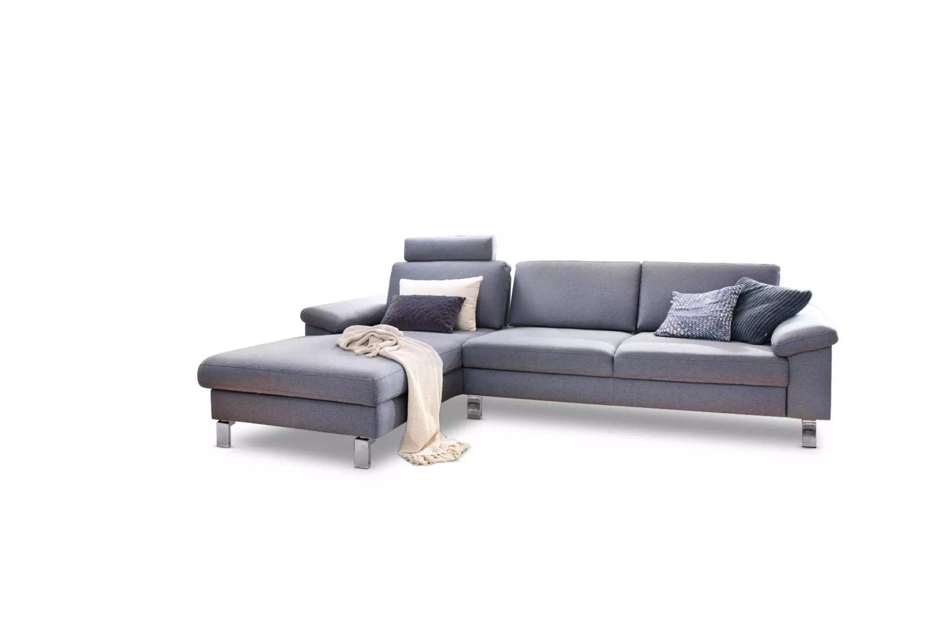 Polstergarnitur COAST MOVE Couch Lifestyle Textil 185 x 82 x 284 cm