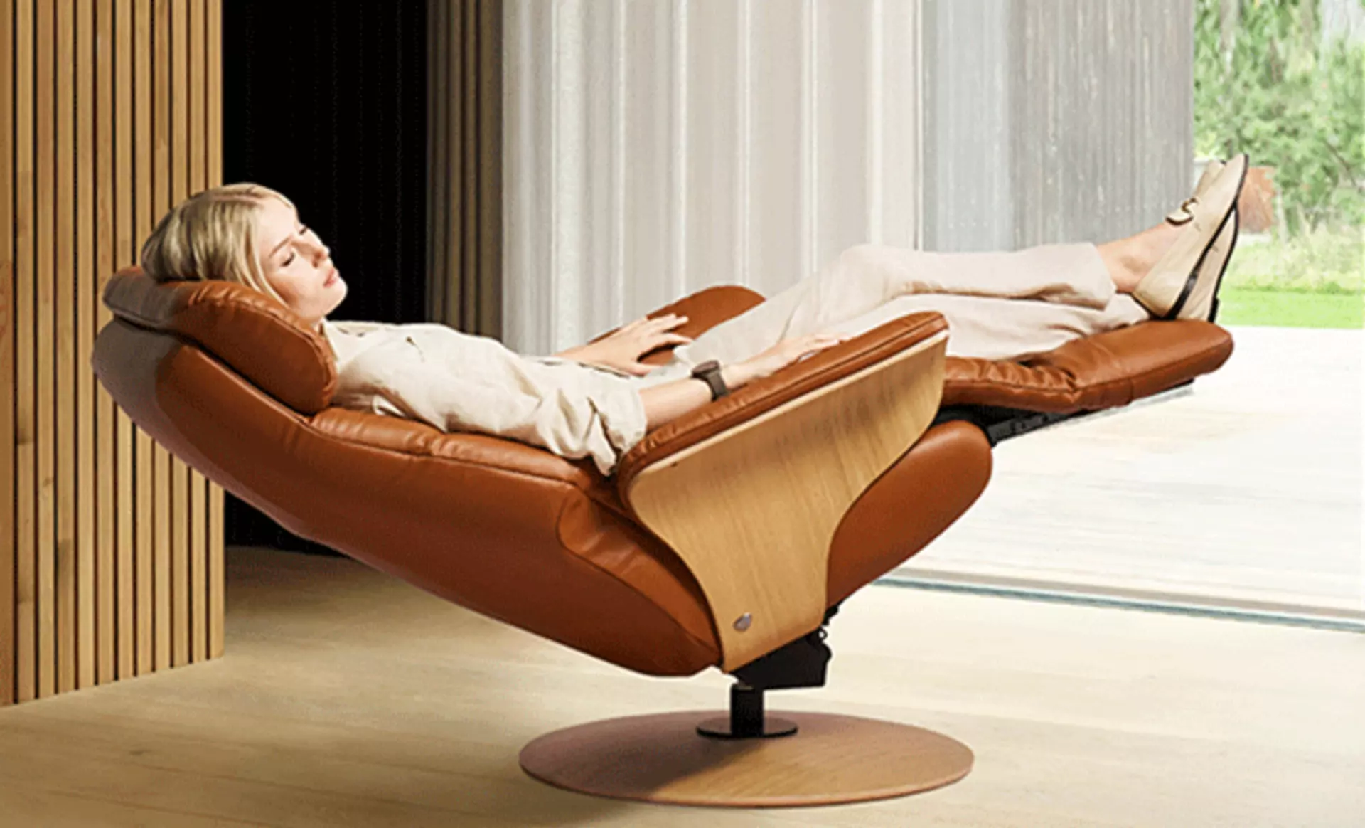 Stressless Relaxsessel in Herz-Waage-Position