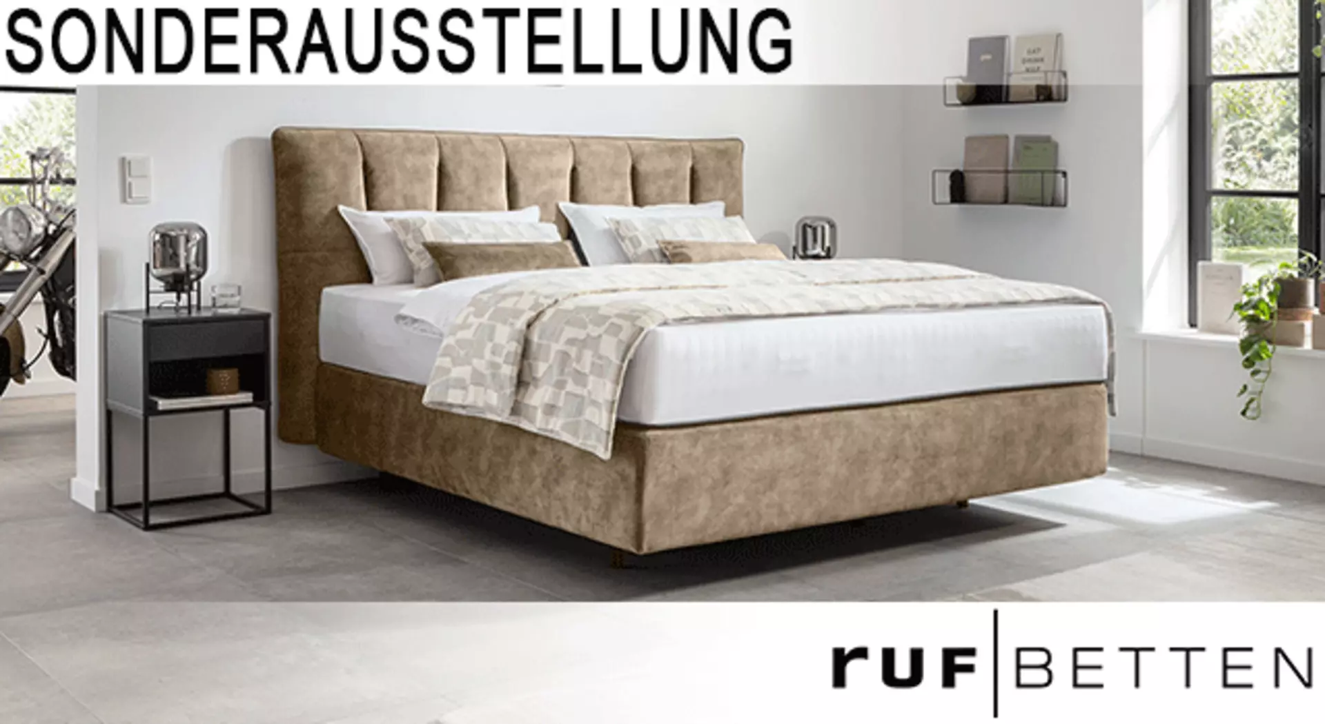 Ruf Betten Sonderausstellung und Fachberatung bei Möbel Inhofer