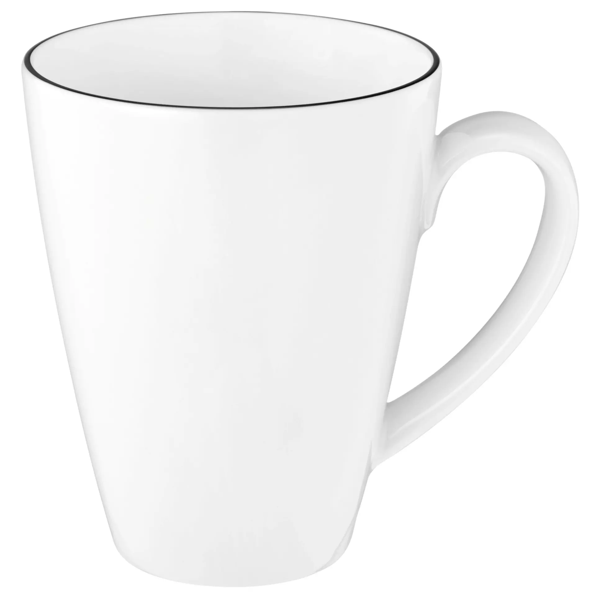 Tasse Lido Black Line Seltmann Weiden Keramik 