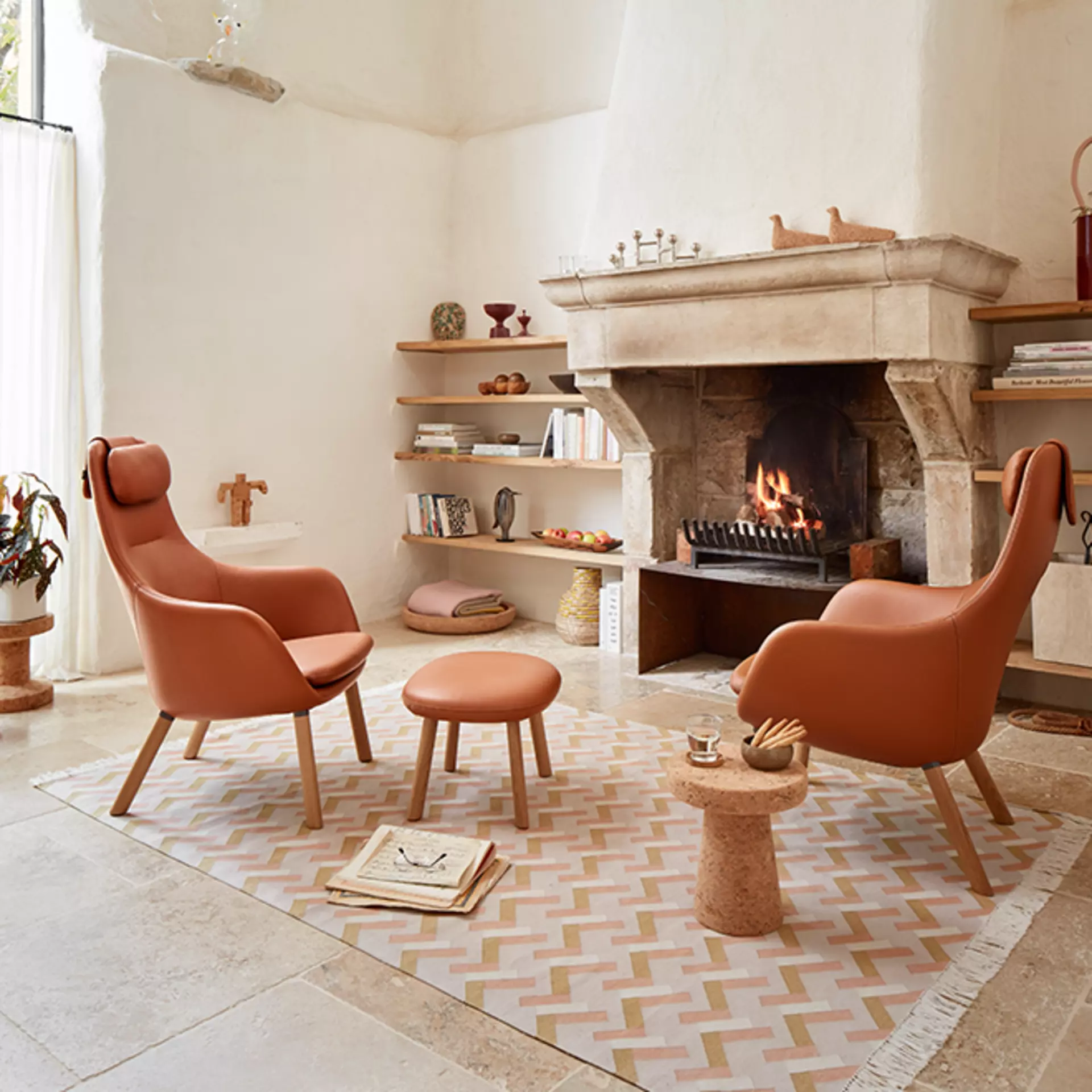Der beliebte Vitra Lounge Chair HAL von Jasper Morrison