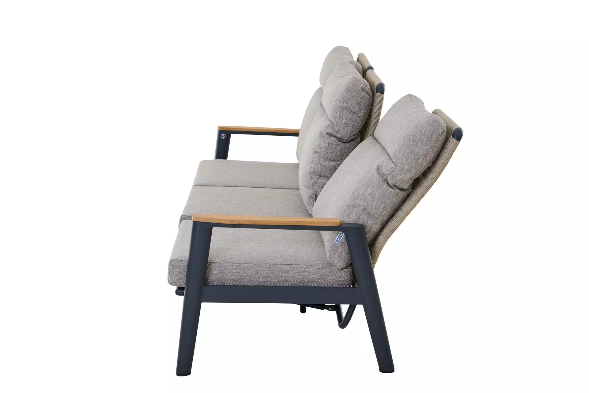 Loungesofa LATEA MONDO Textil 86 x 92 x 213 cm