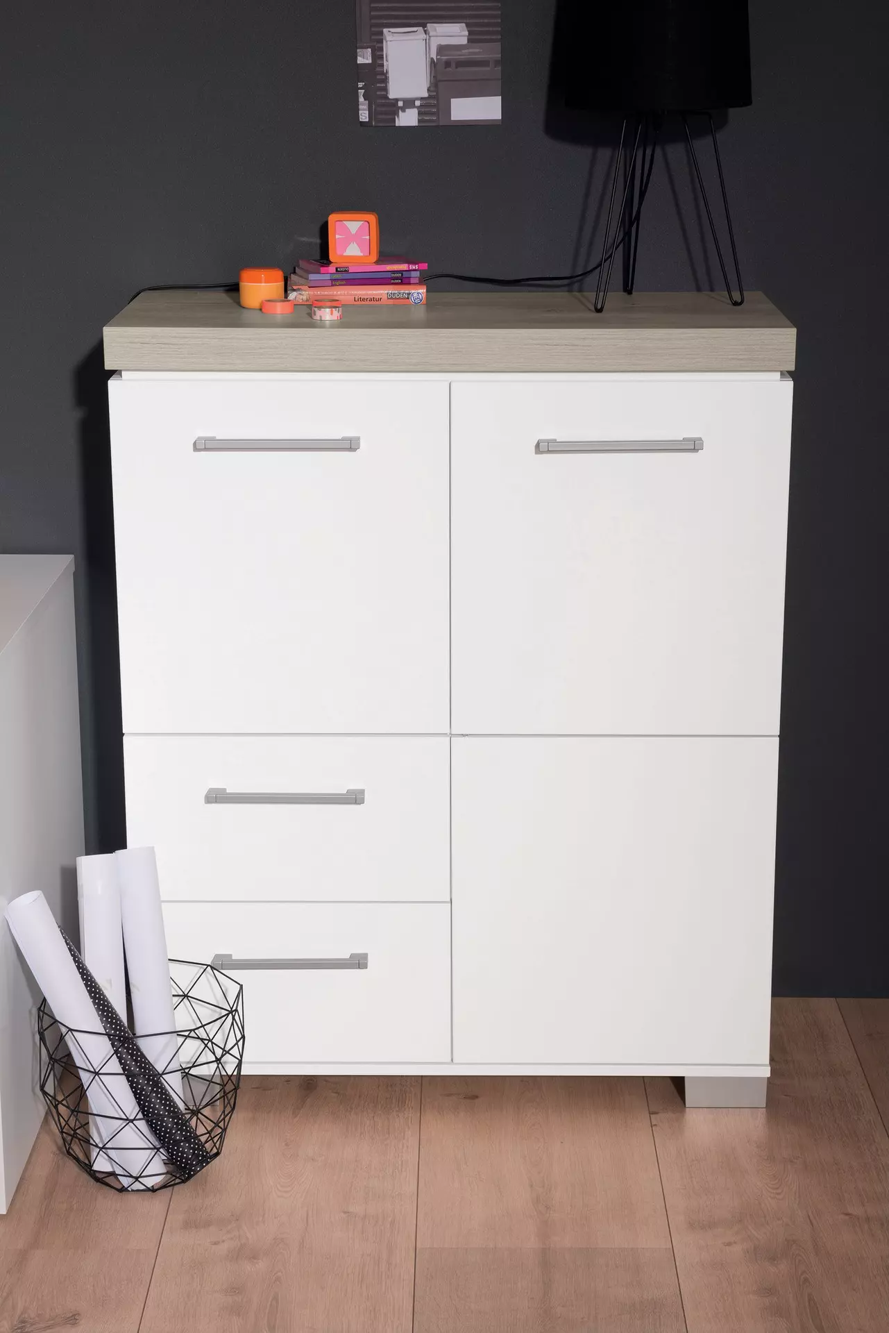 Highboard KIRA PAIDI Holzwerkstoff 39 x 111 x 90 cm