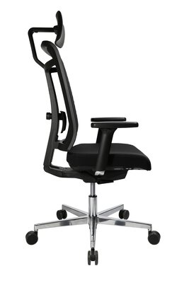 3. Bild von Büro-Drehstuhl Textil schwarz MONDO