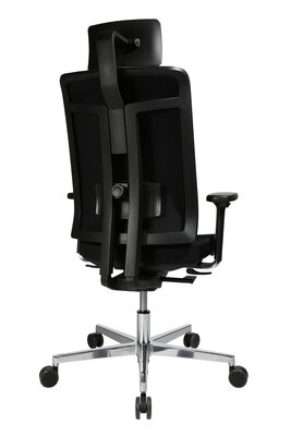4. Bild von Büro-Drehstuhl Textil schwarz MONDO