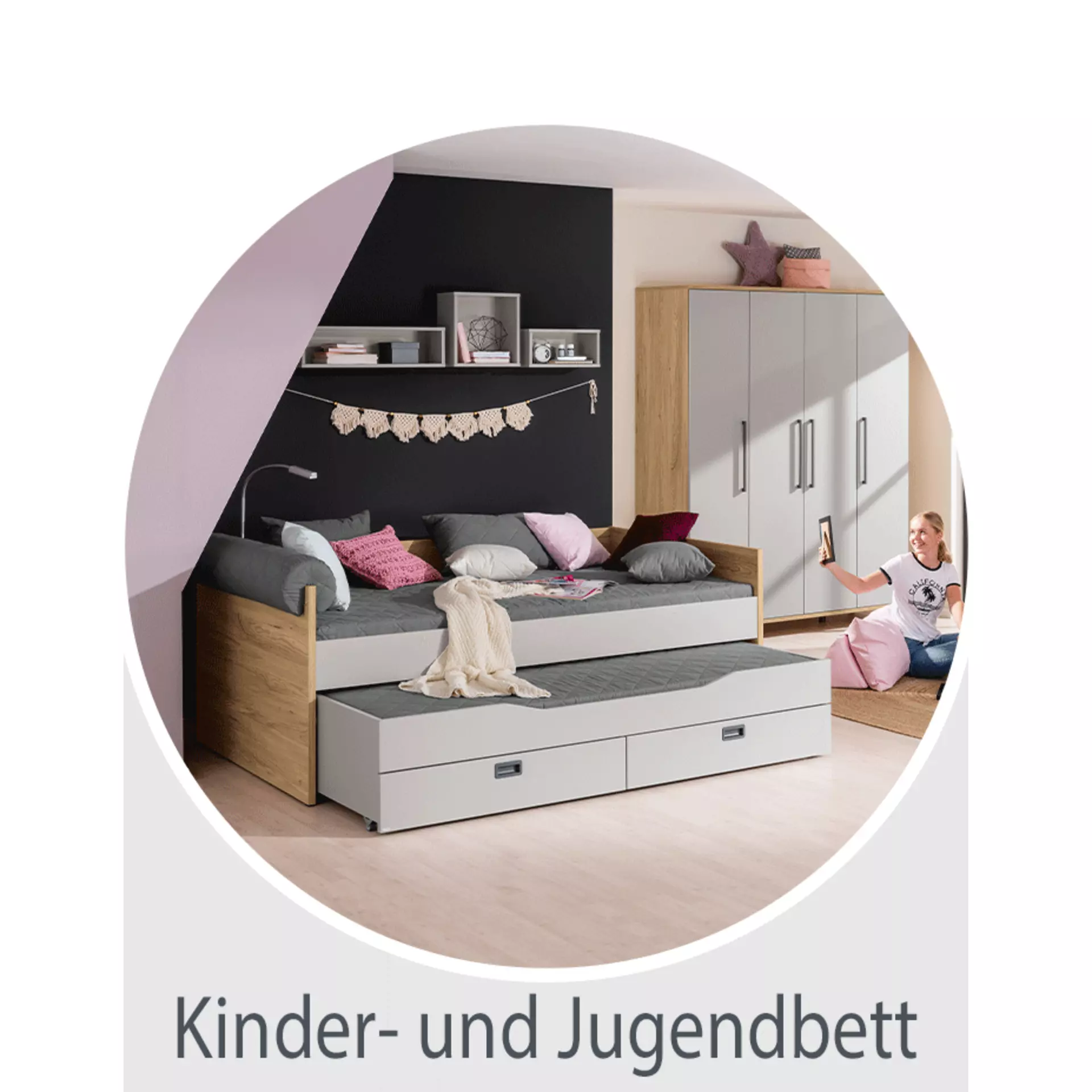 Jetzt erfahren, wie das passende Bett für Kinder- und Jugendzimmer finden