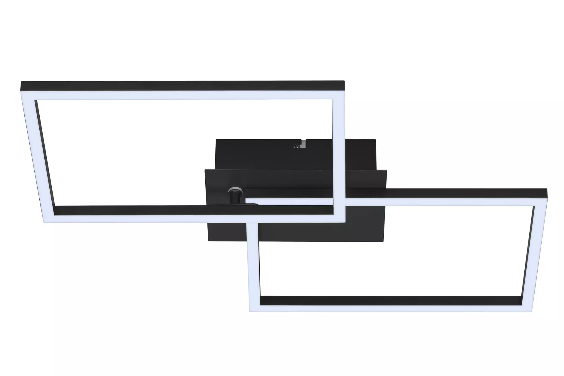 Deckenleuchte FRAME Briloner Metall 50 x 8 x 39 cm