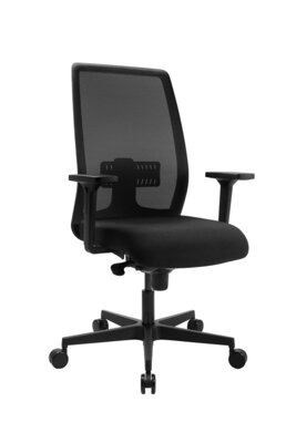 Bild von Büro-Drehstuhl Textil schwarz Topstar