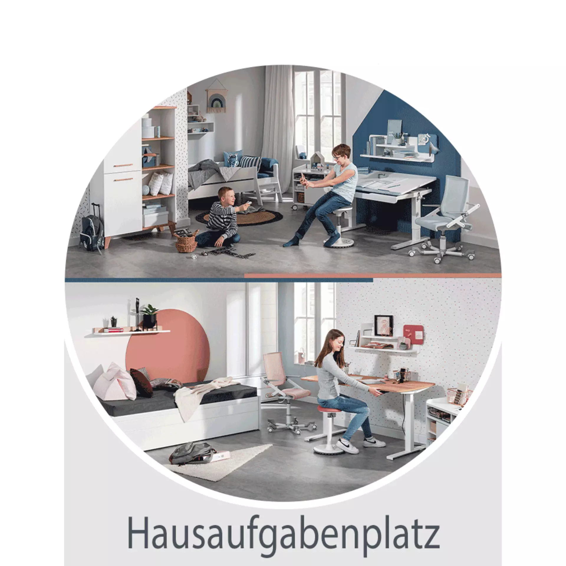 Shop the Look: Hausaufgabenplatz. Jetzt kindgerechte Arbeitsplätze entdecken