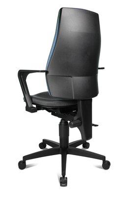 3. Bild von Büro-Drehstuhl Kunststoff schwarz Topstar