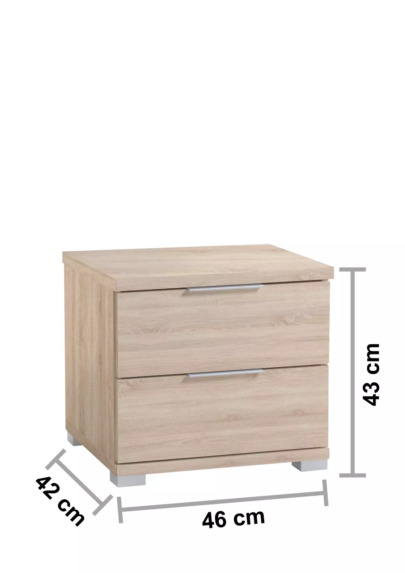 Nachttisch Smilla Dreamoro Holzwerkstoff 42 x 43 x 46 cm