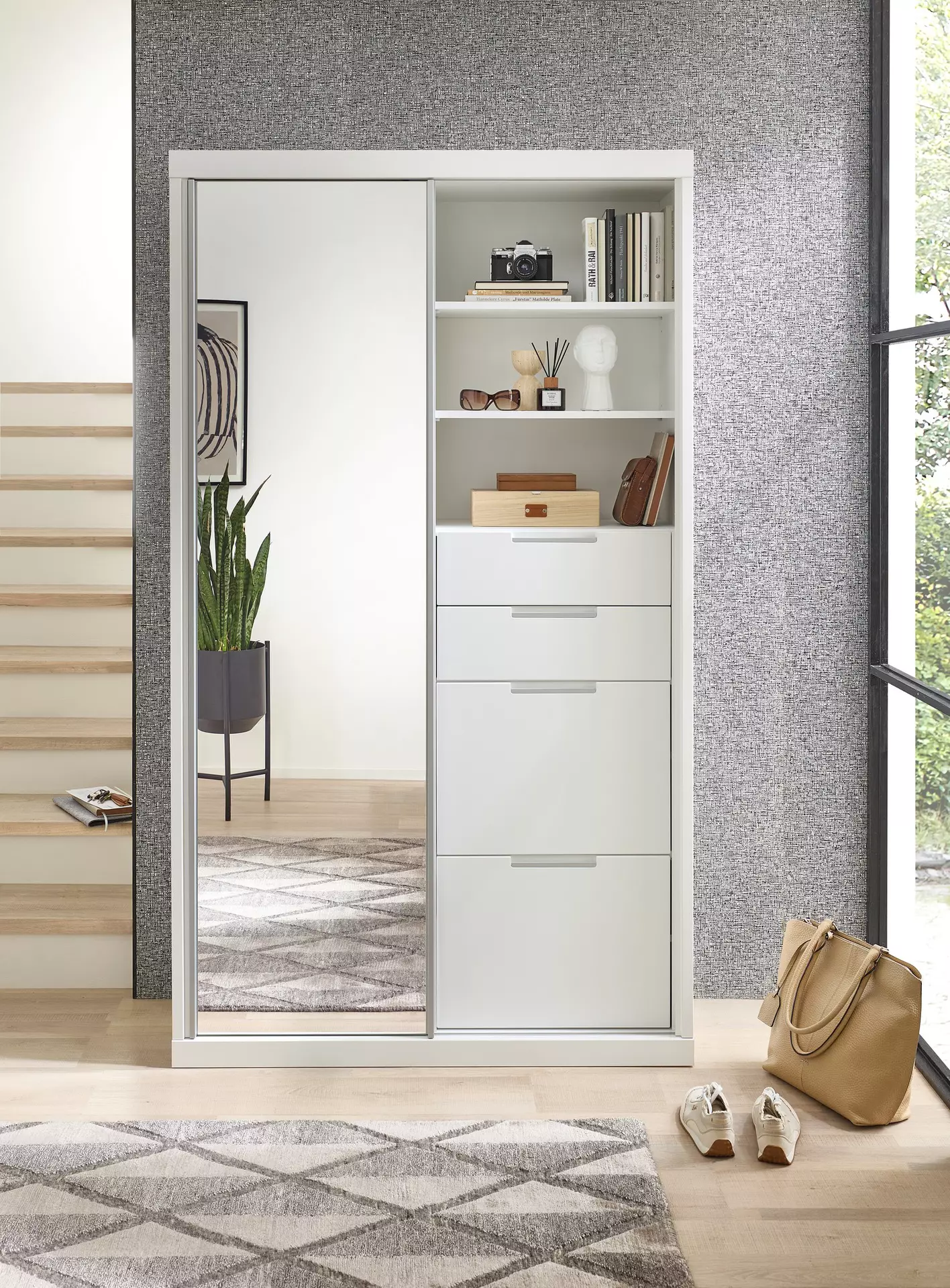 Schuhschrank SINGLE TWO inDoor Holzwerkstoff 43 x 202 x 115 cm