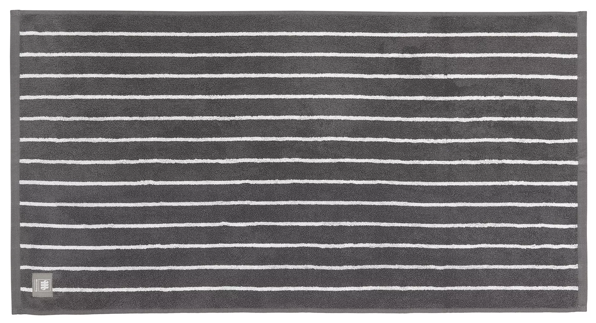 Duschtuch Needlestripe Musterring Textil 70 x 140 cm