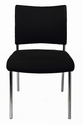 Bild von Besucherstuhl Textil schwarz Topstar