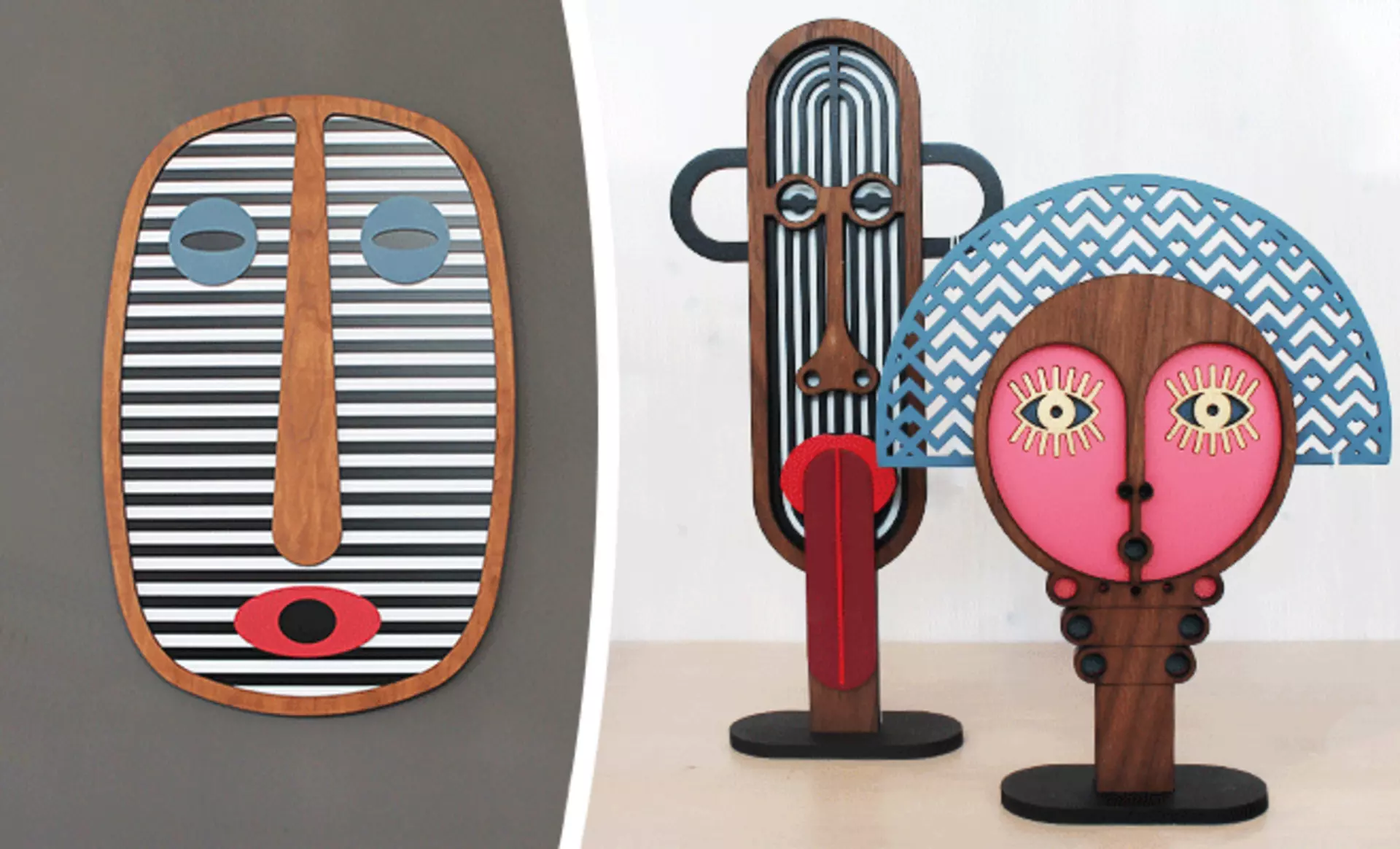 UMASQU ist Freude bringender Wandschmuck