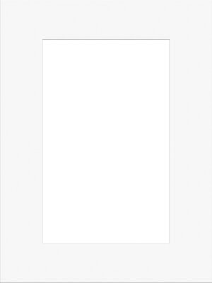 Bild von Passepartout Papier weiß