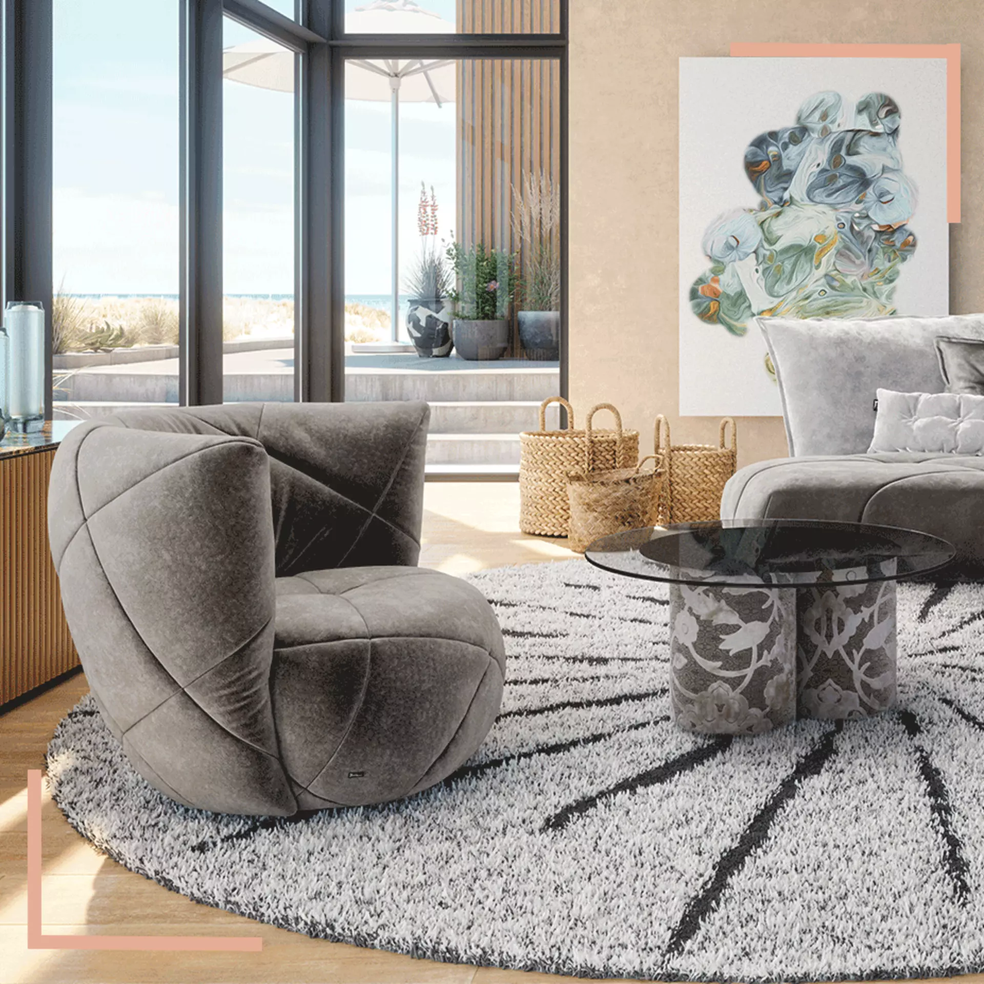 Möbel Inhofer Wohntrends | Sessel mit Statement-Charakter