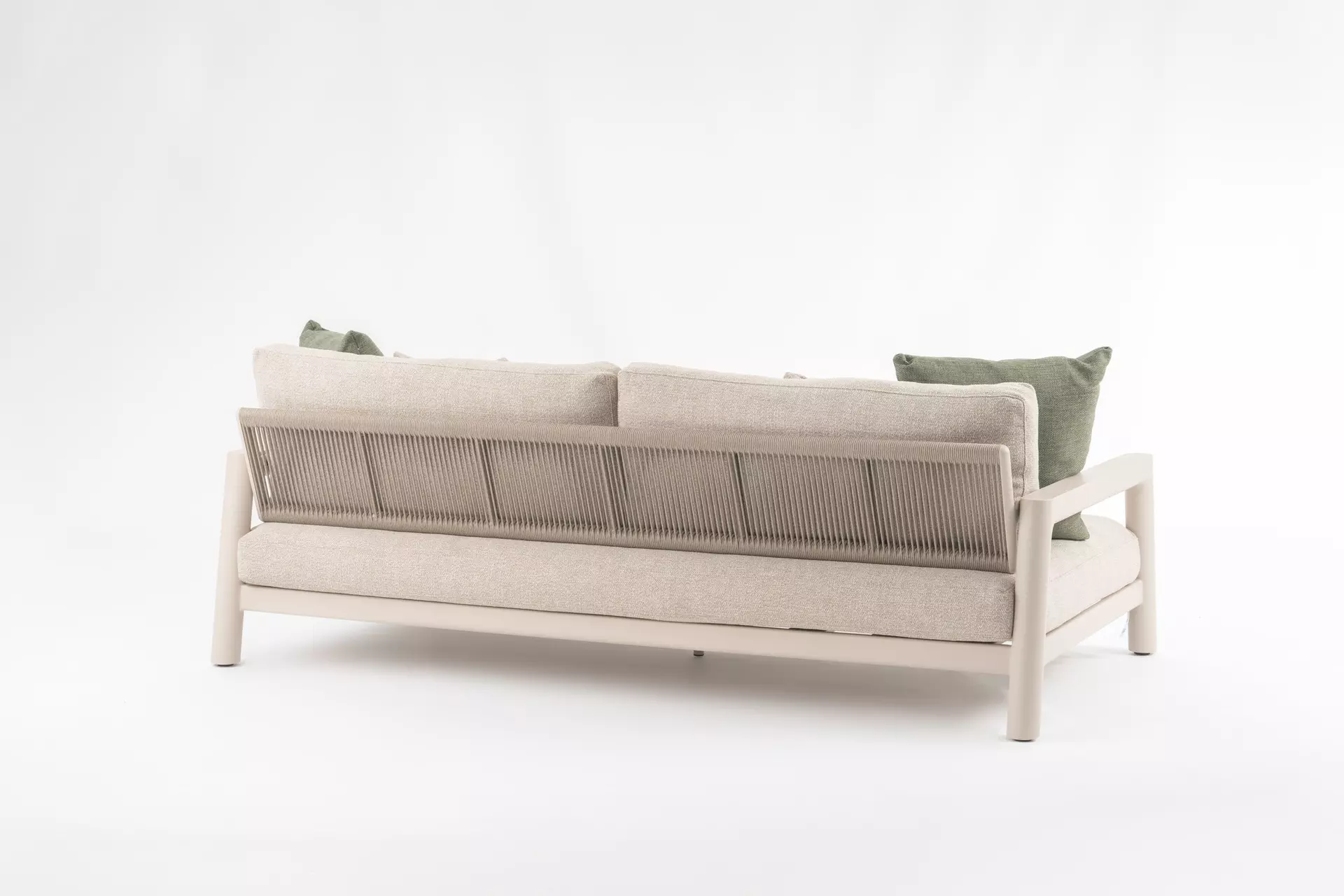 Loungesofa Cozy Zebra Textil 176 x 72 x 236 cm