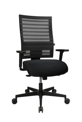 Bild von Büro-Drehstuhl Kunststoff schwarz MONDO
