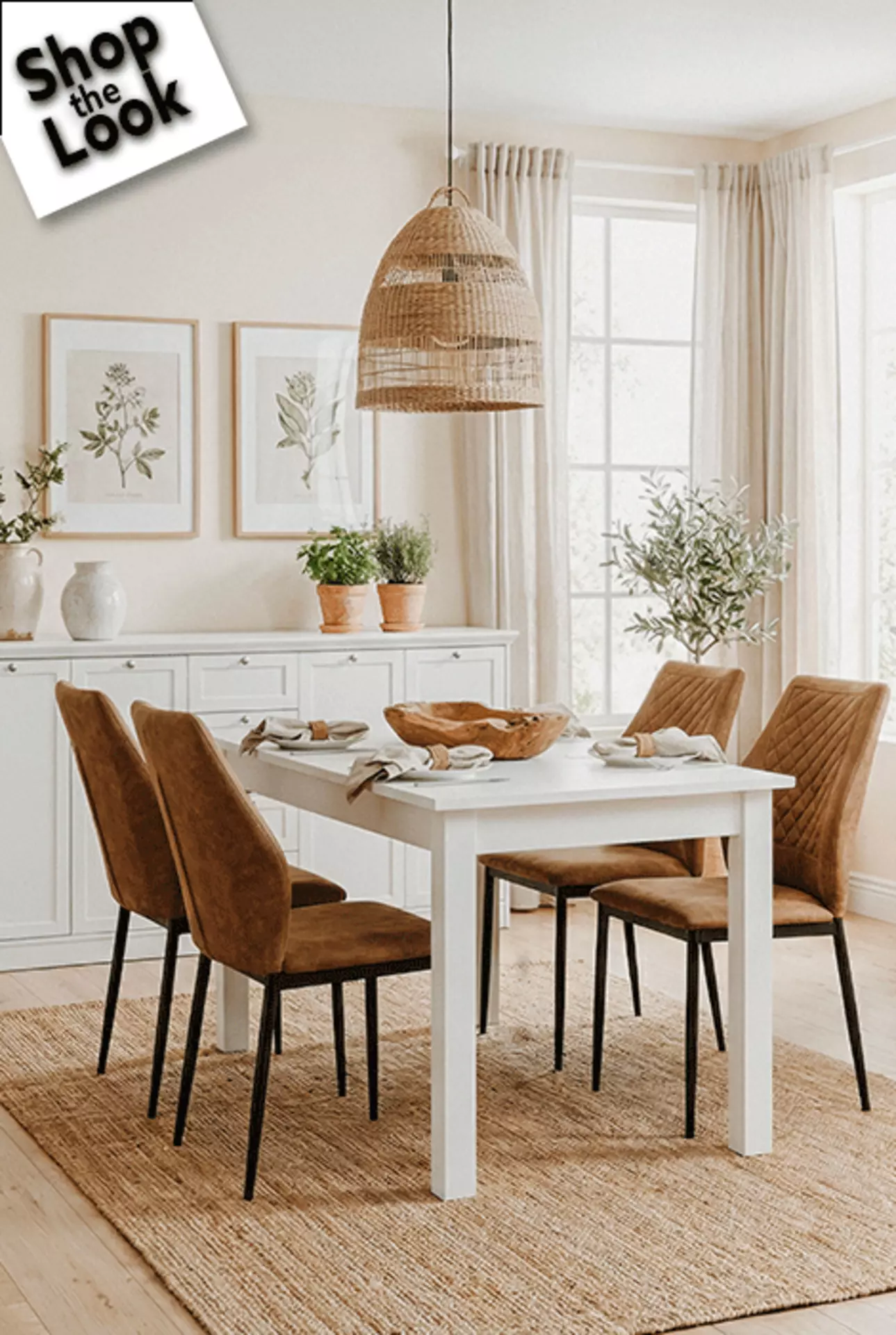 Pure Nature - Ihr gemütliches Landhaus-Update. Jetzt den Esszimmer-Look entdecken