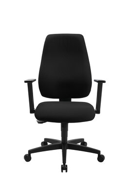 2. Bild von Büro-Drehstuhl Kunststoff schwarz Topstar