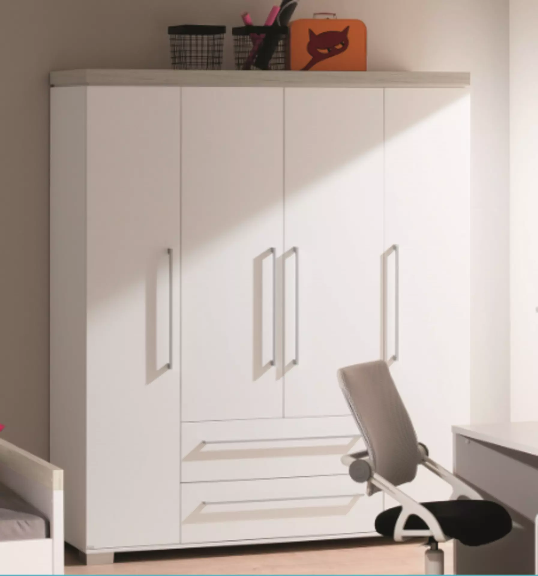 Kleiderschrank KIRA PAIDI Holzwerkstoff 55 x 205 x 175 cm