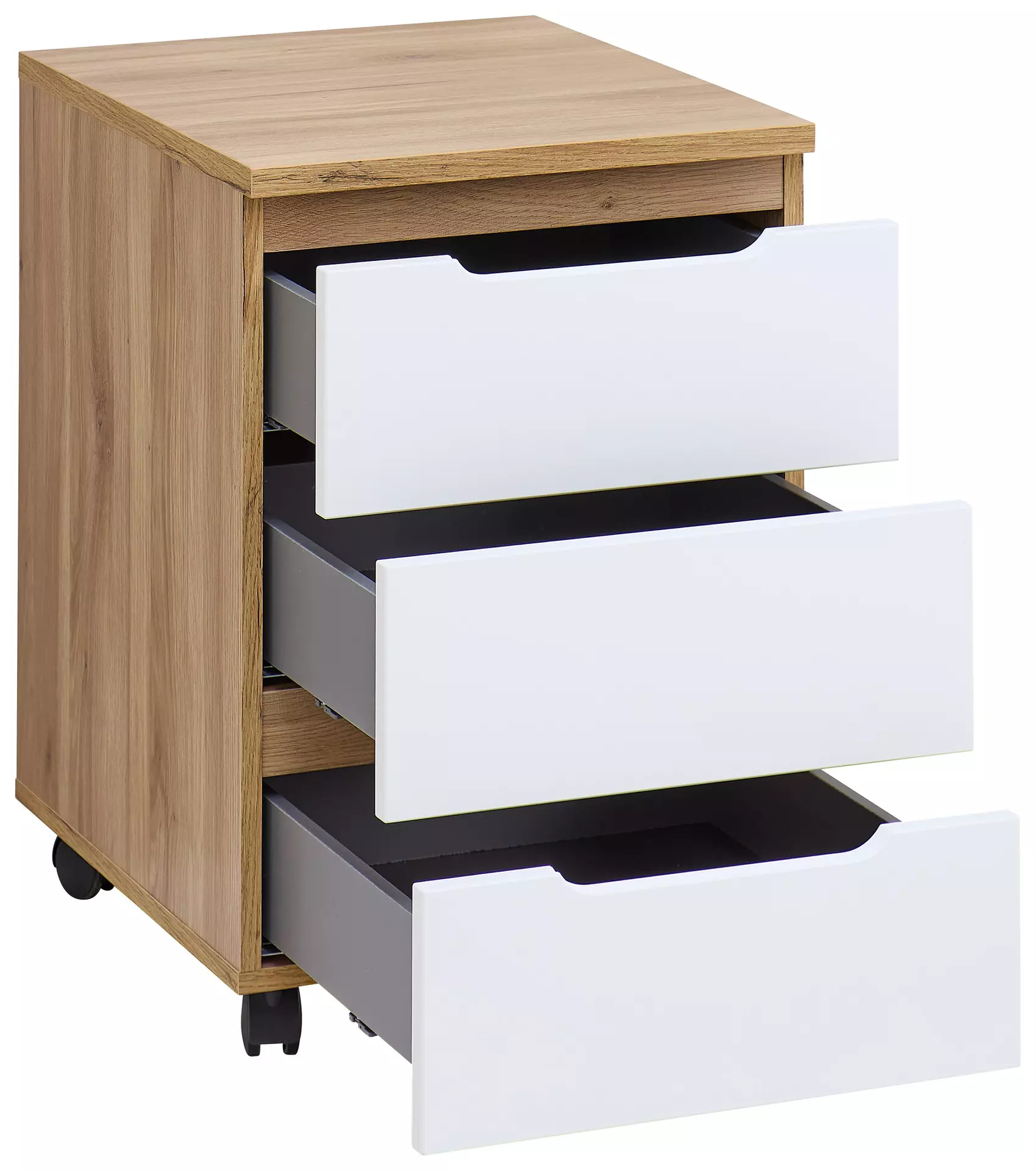 Rollcontainer CLYDE Vito Holzwerkstoff 55 x 66 x 45 cm