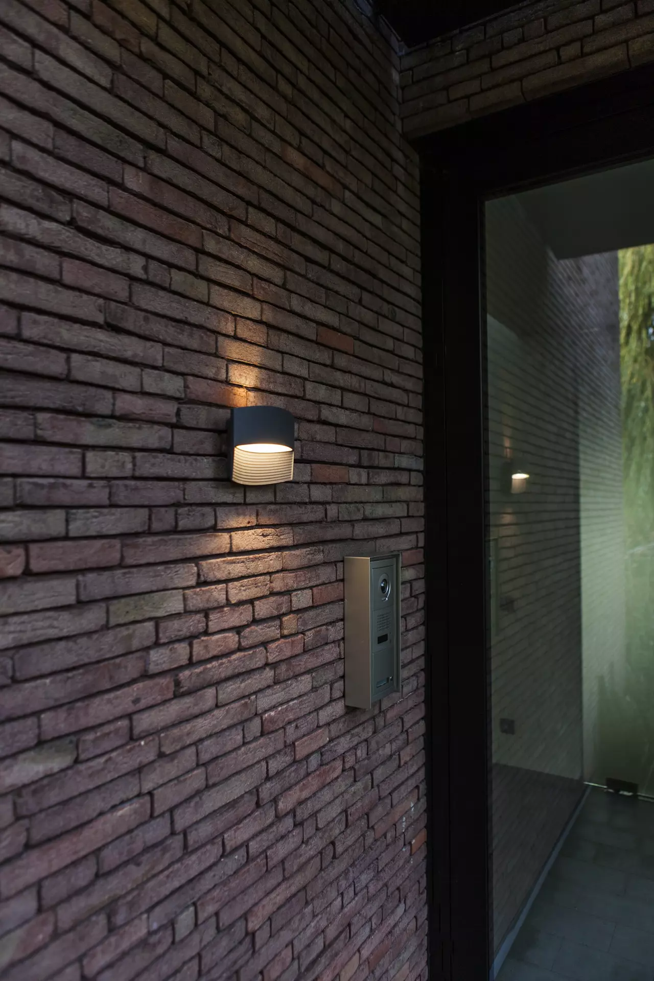 Wand-Aussenleuchte LOTUS Eco-Light Metall 6 x 14 x 18 cm