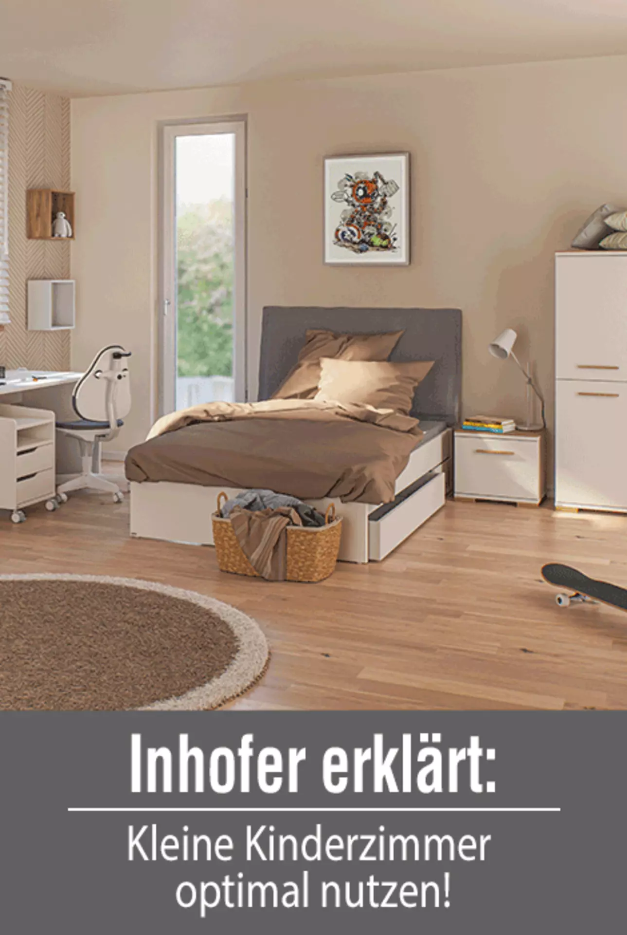 Möbel Inhofer Wohntipps | Kleine Kinderzimmer optimal nutzen!
