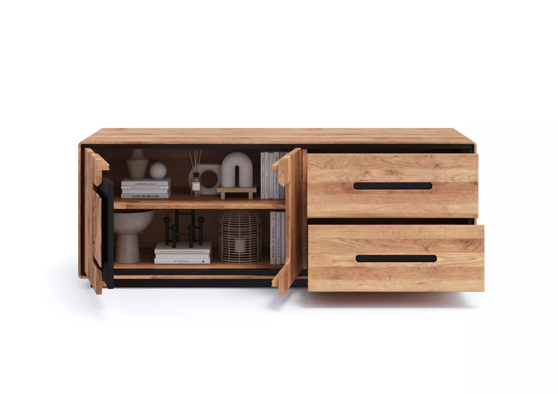 TV-Board WZ-0625 GK Möbel Holz 55 x 54 x 146 cm