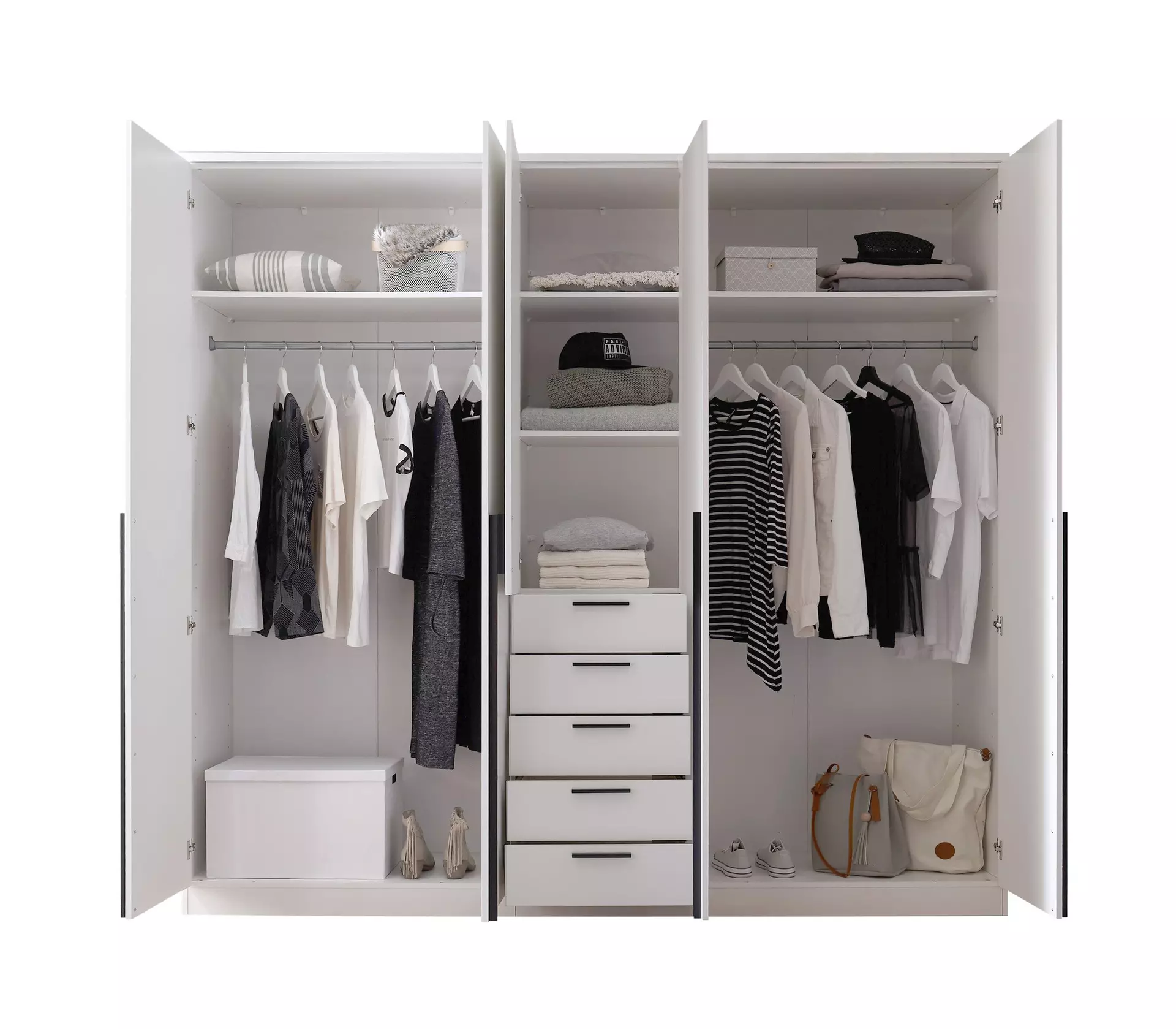 Drehtürenschrank ARNIS Dreamoro Holzwerkstoff 55 x 210 x 225 cm