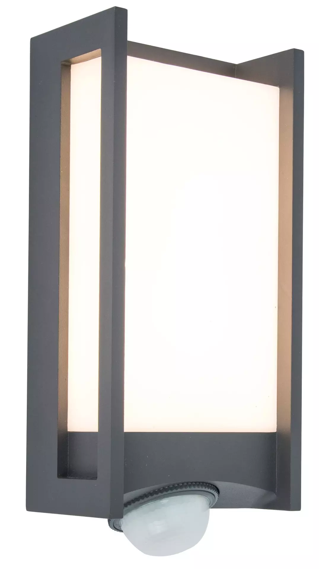 Wand-Aussenleuchte QUBO Eco-Light Metall 11 x 27 x 10 cm