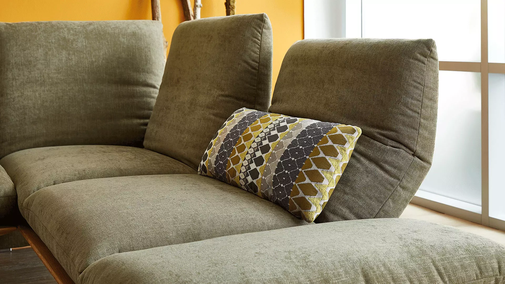 Ecksofa HARRIET Koinor Textil 92 x 73 x 222 cm