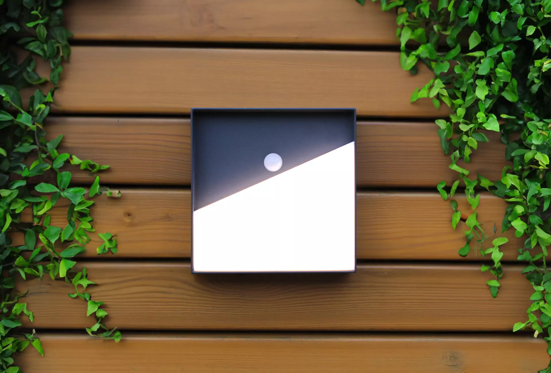 Wand-Aussenleuchte MEG Eco-Light Metall 15 x 4 x 15 cm