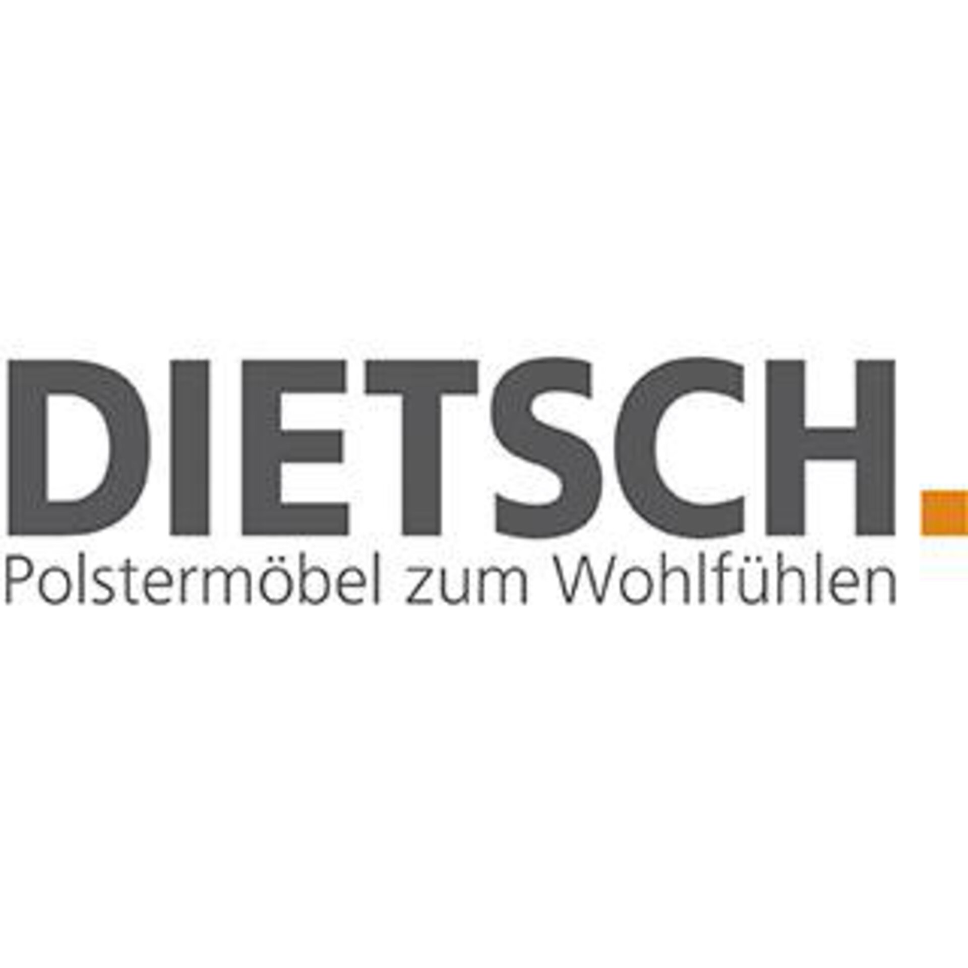 Logo "DIETSCH -Polstermöbel zum Wohlfühlen"