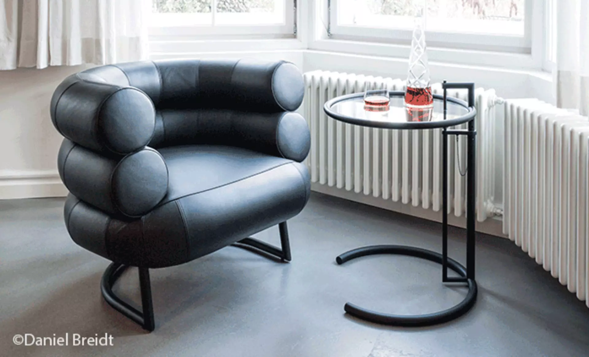 Bibendum Sessel von Eileen Gray ist ein Klassiker bei ClassiCon