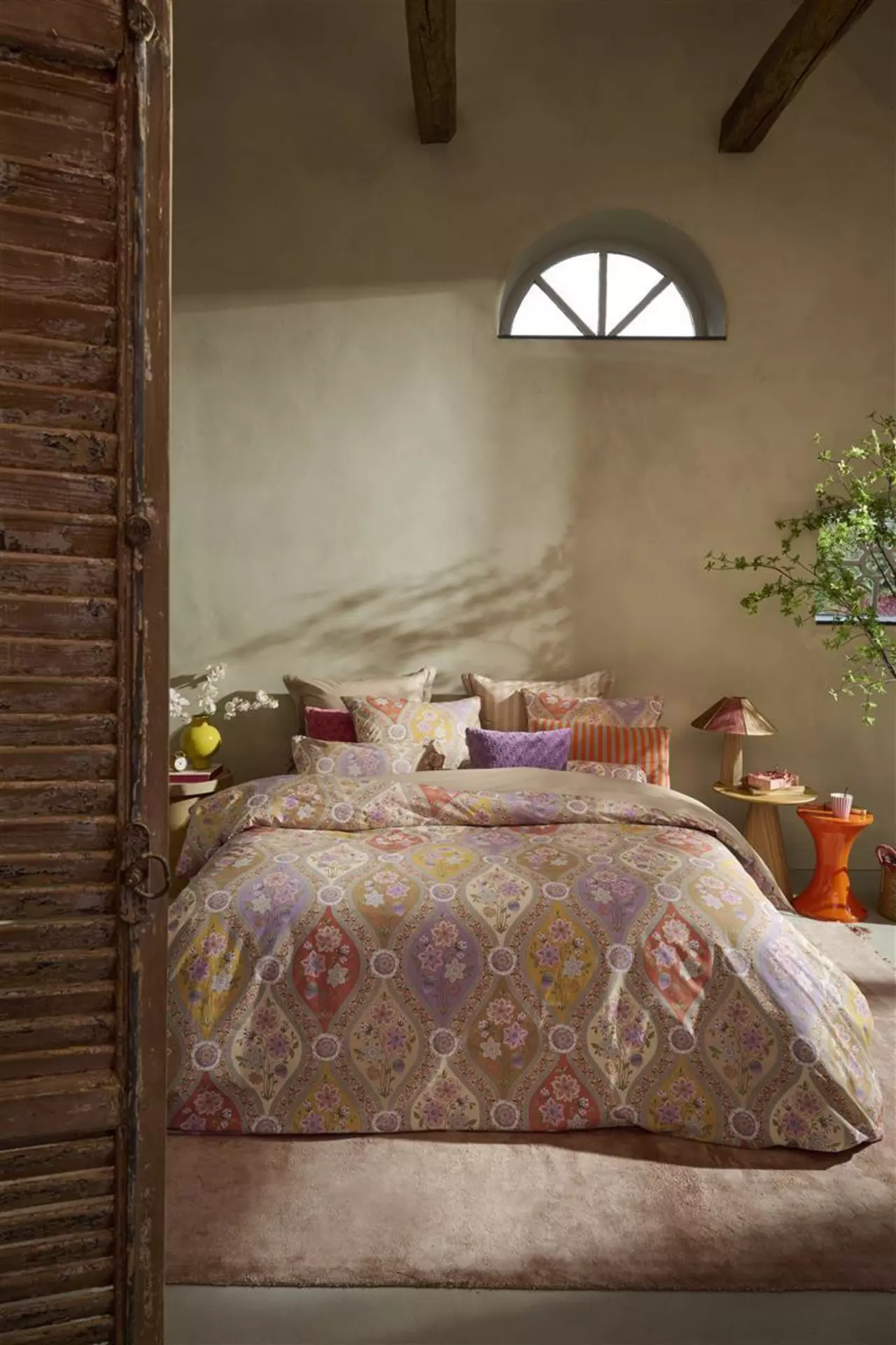 Perkal-Bettwäsche Ornamento Ramo PIP STUDIO Textil 135 x 200 cm