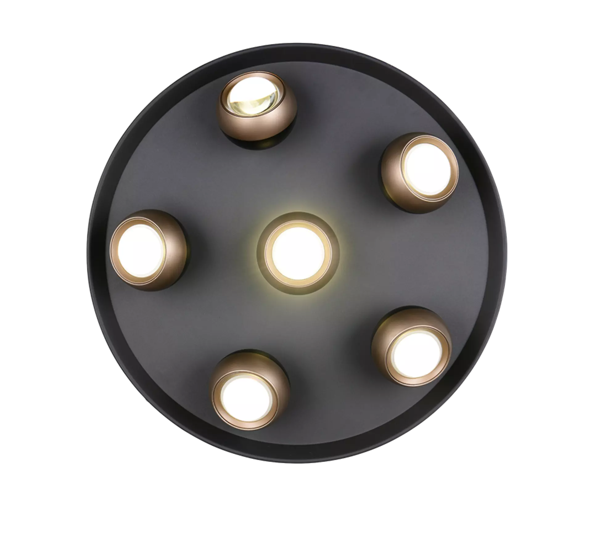 Deckenleuchte Orbit - SELECT Trio Leuchten Metall 50 x 14 x 50 cm