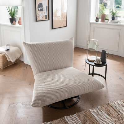 Bild von Drehsessel Polyester beige CELECT