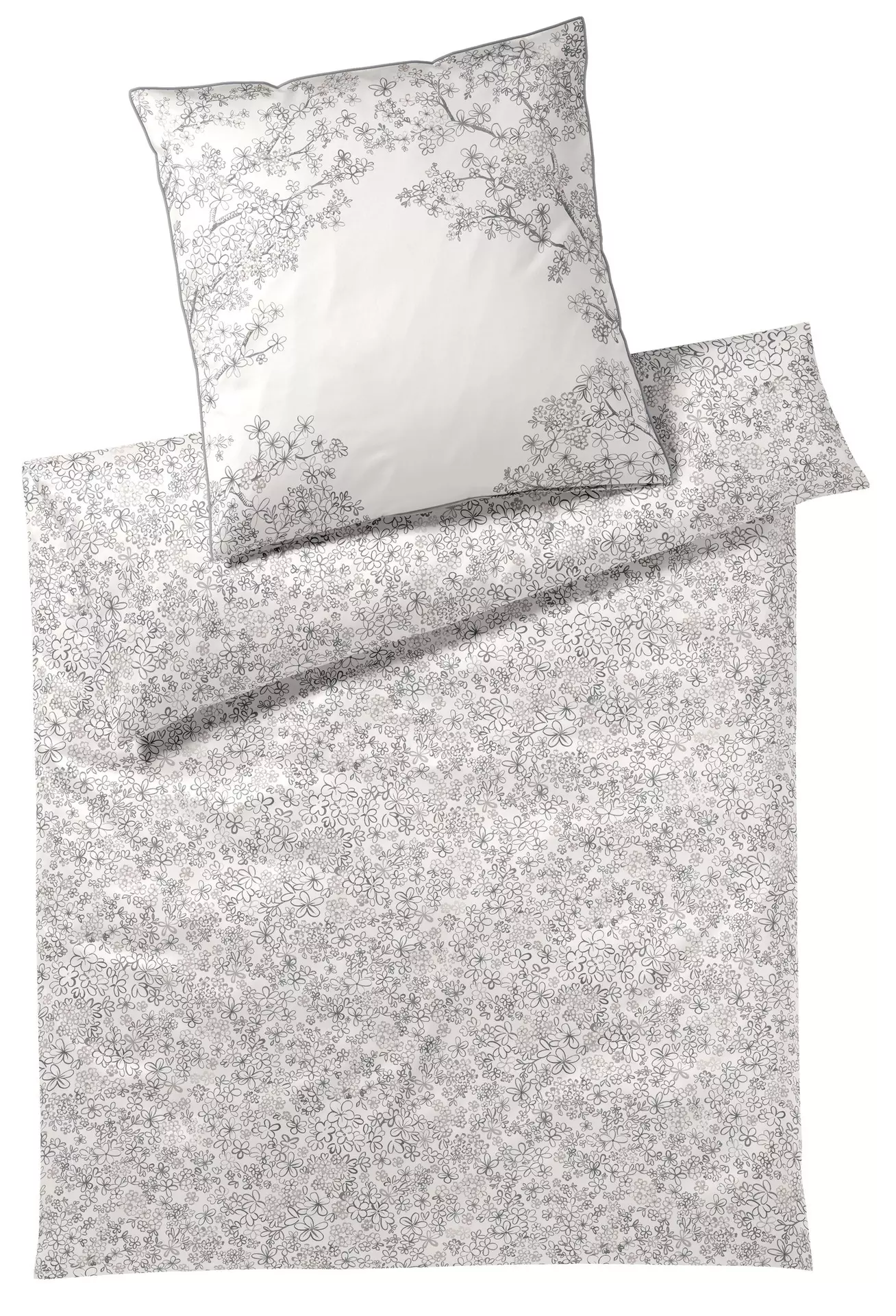 Satin-Bettwäsche Belle Elegante Textil 155 x 220 cm
