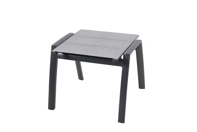 Bild von Hocker Metall grau ca. 53 x 44 x 57 cm